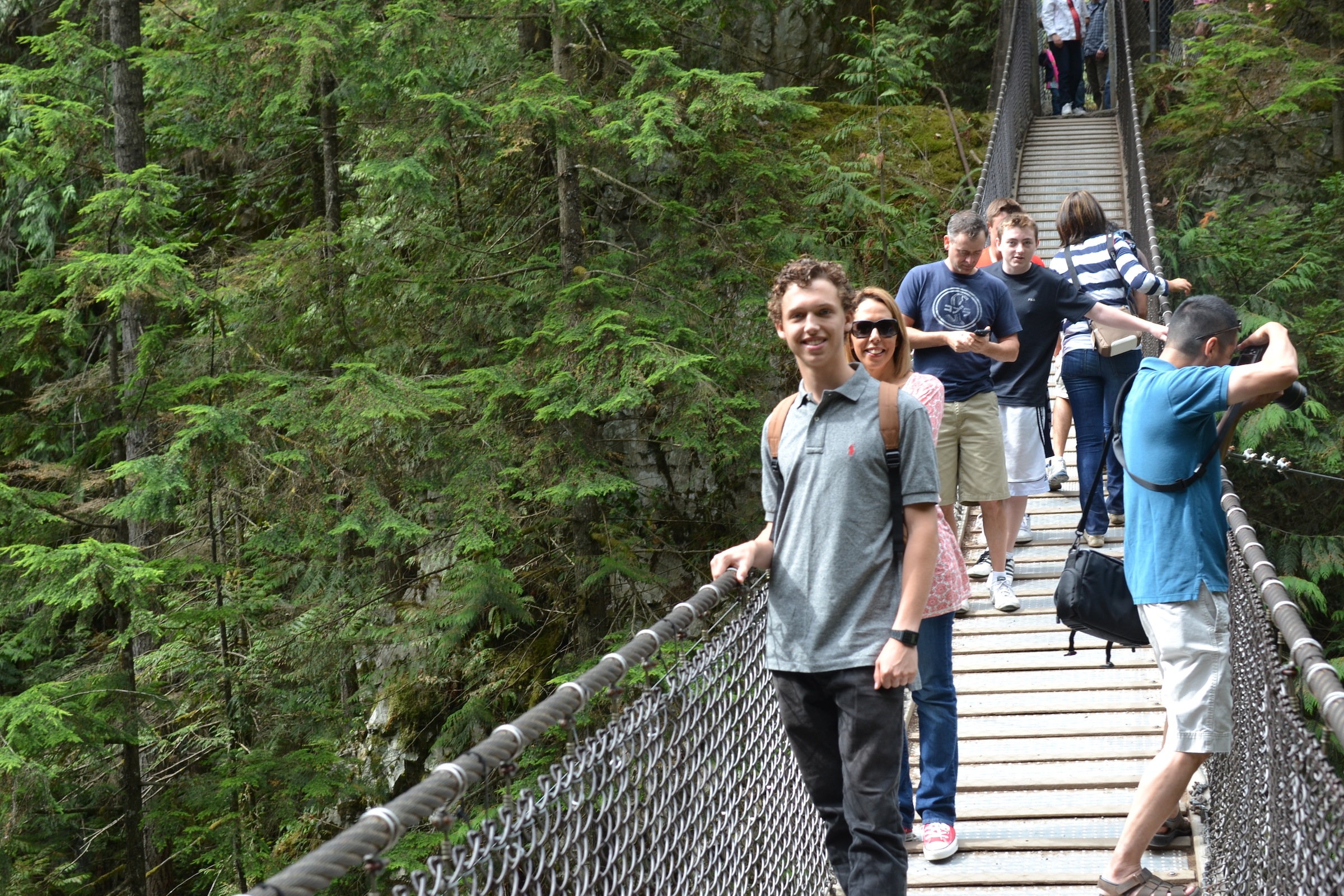 Nobody appreciated me jumping on the bridge earlier