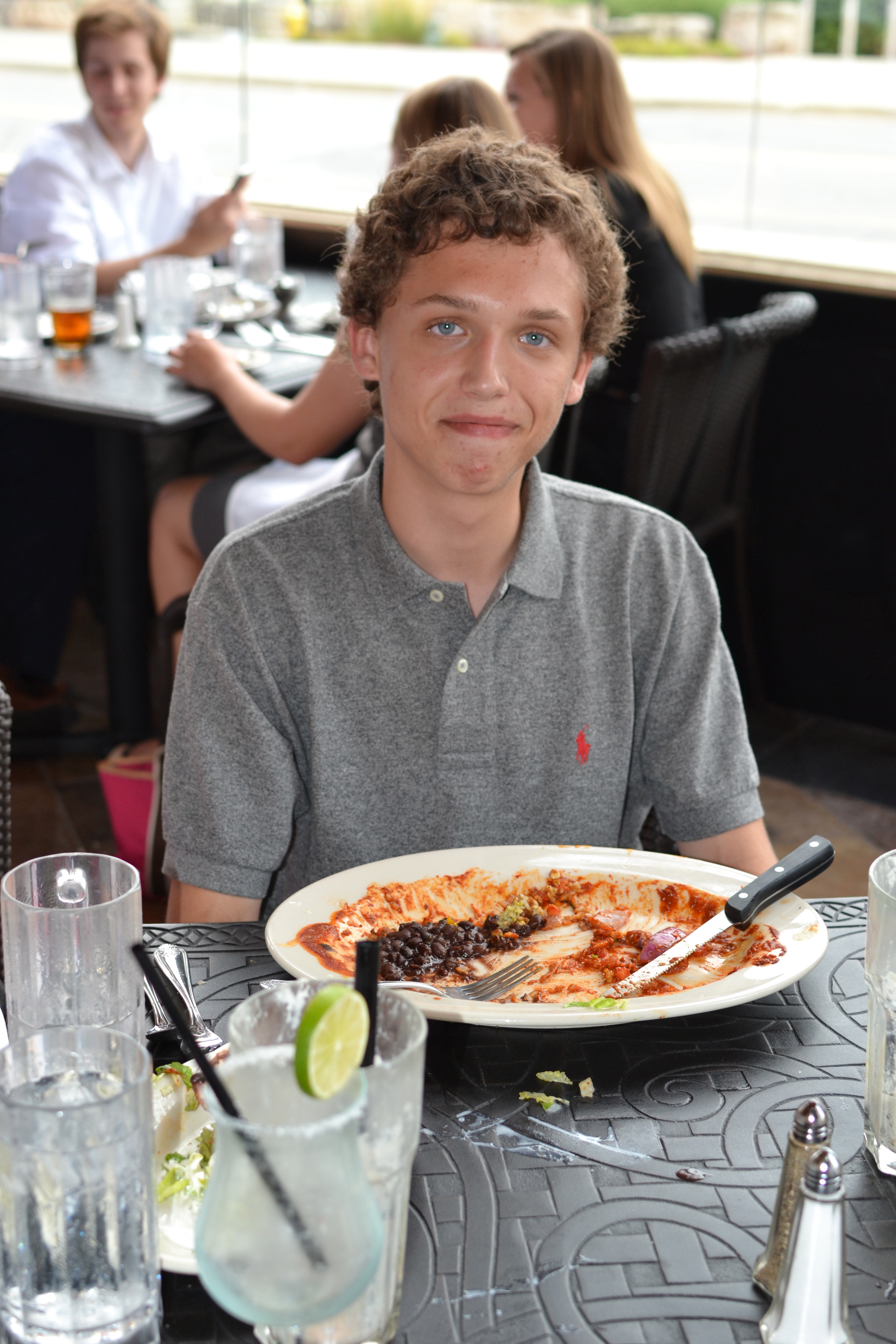 and after. But I still had room for some cheesecake, pro!