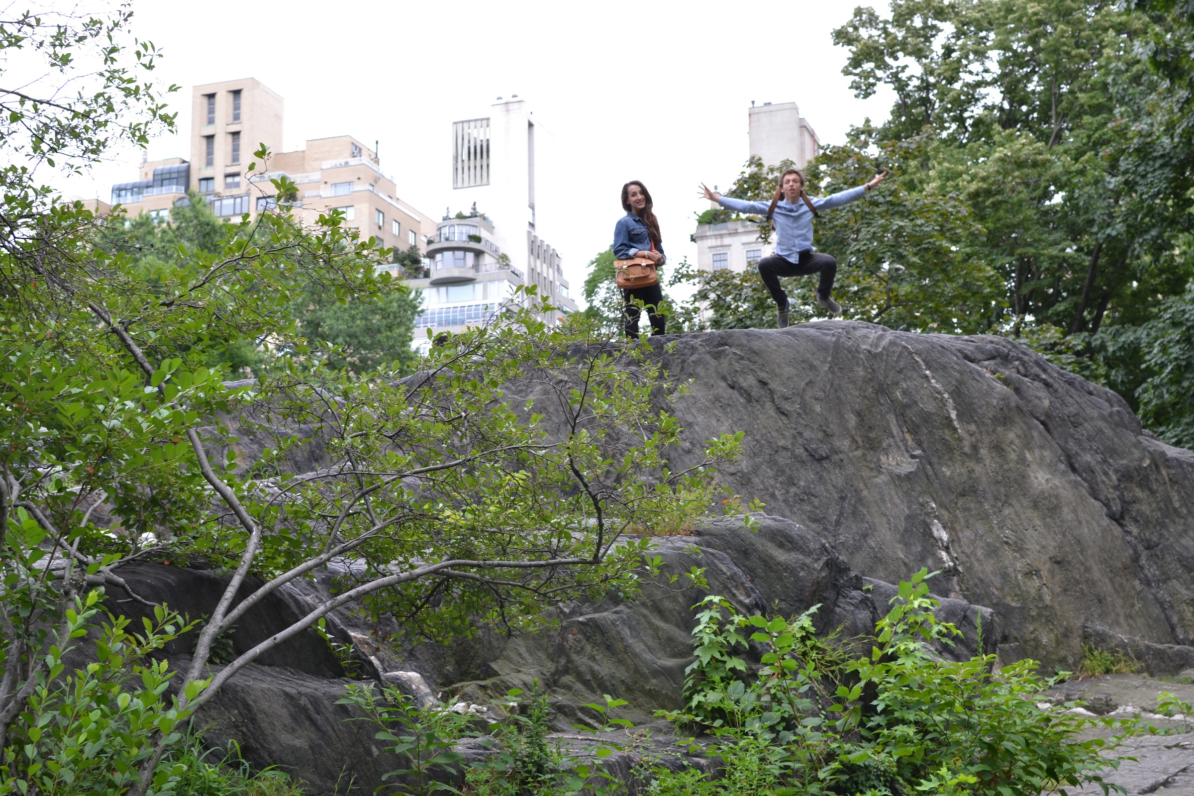 Levitating in Central Park