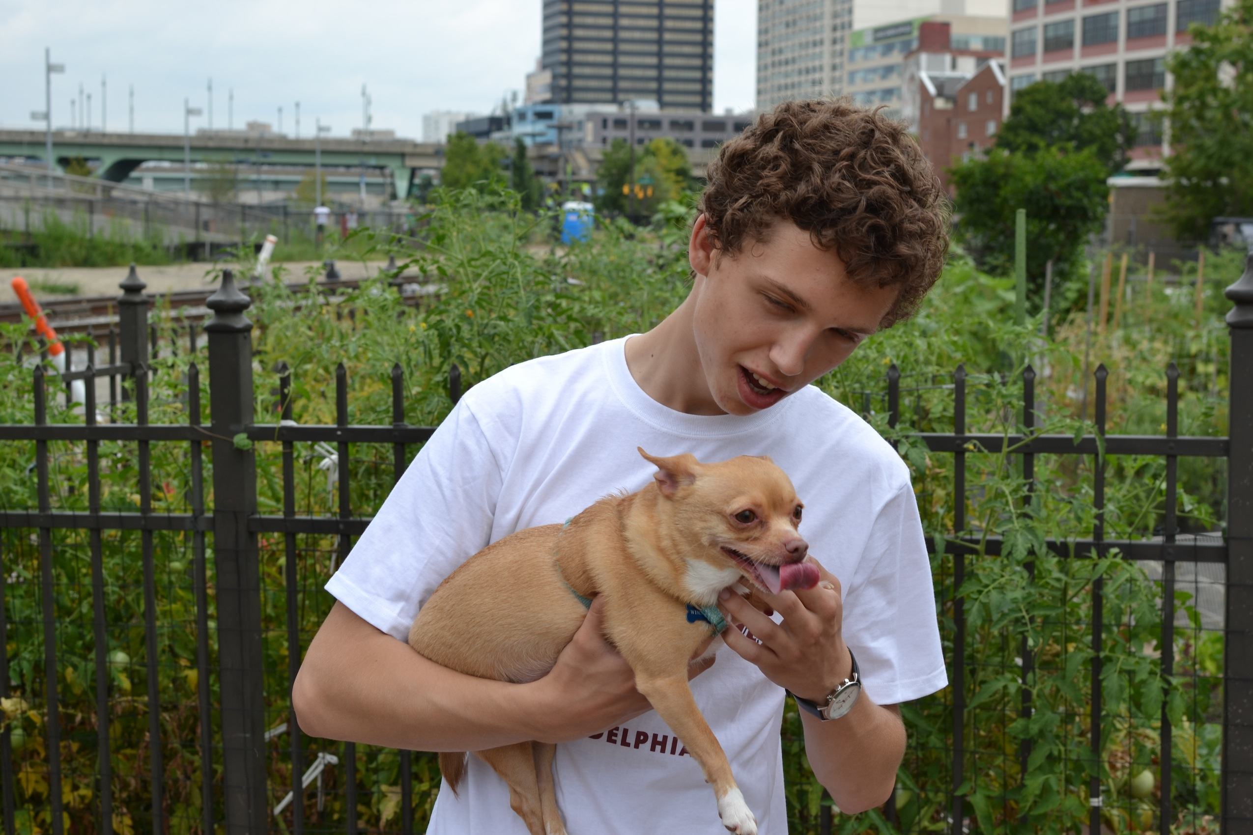 Just doing our thing (ignore my weird face)