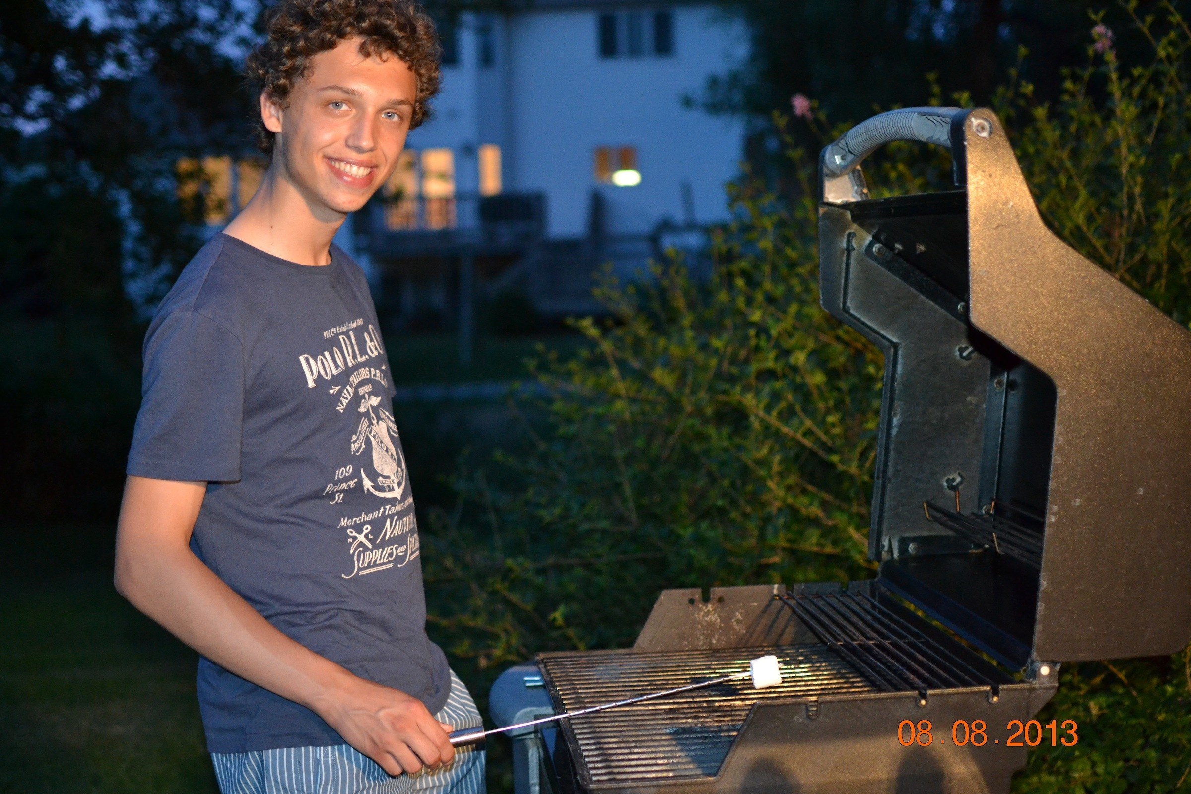 Who needs a campfire when there's Propane gas?