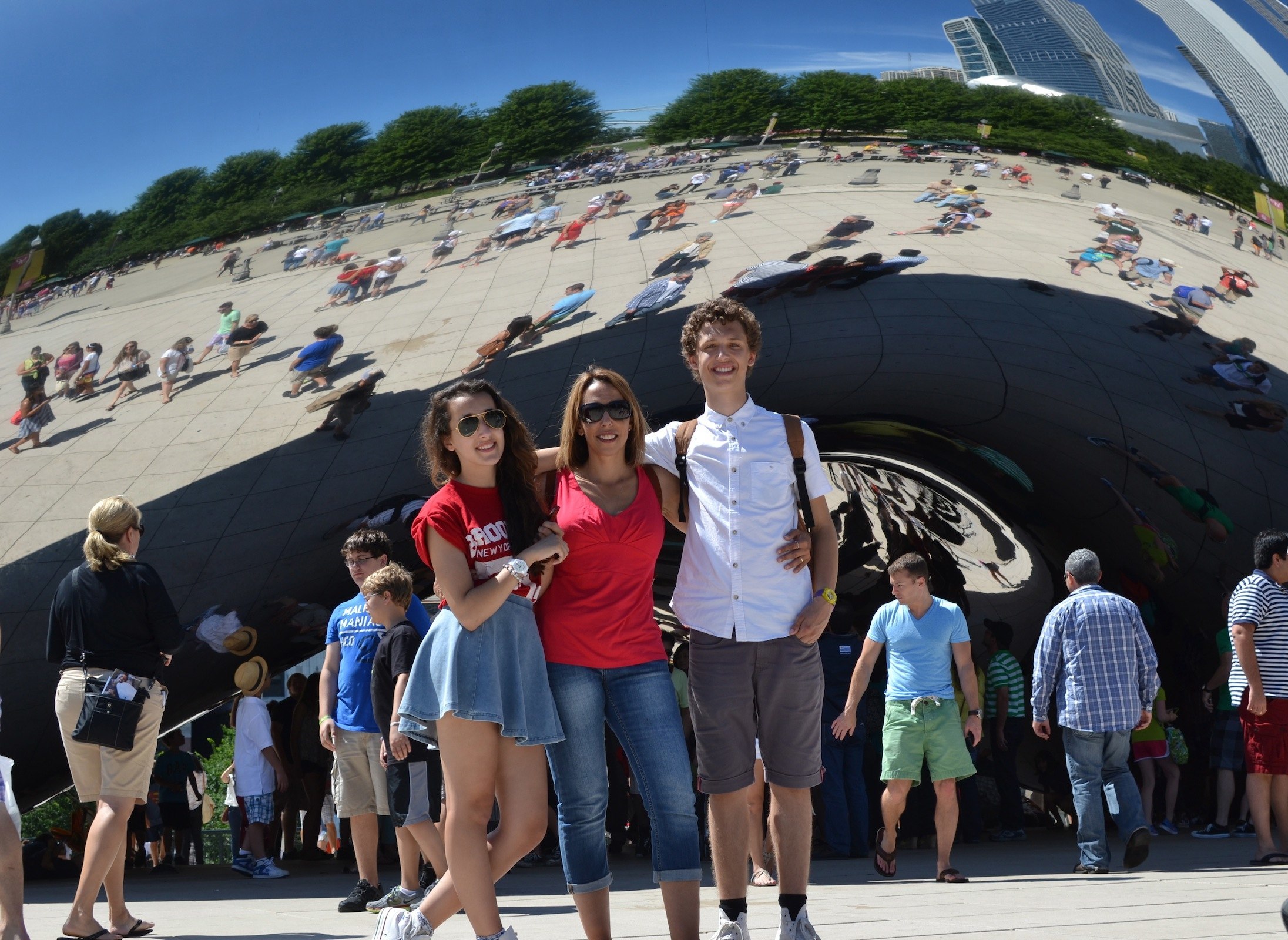 Can you see our reflection?