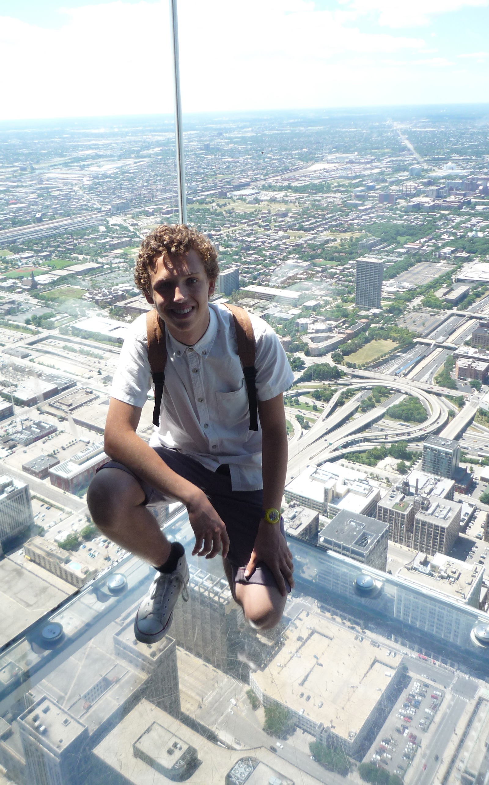 I could feel it shaking!