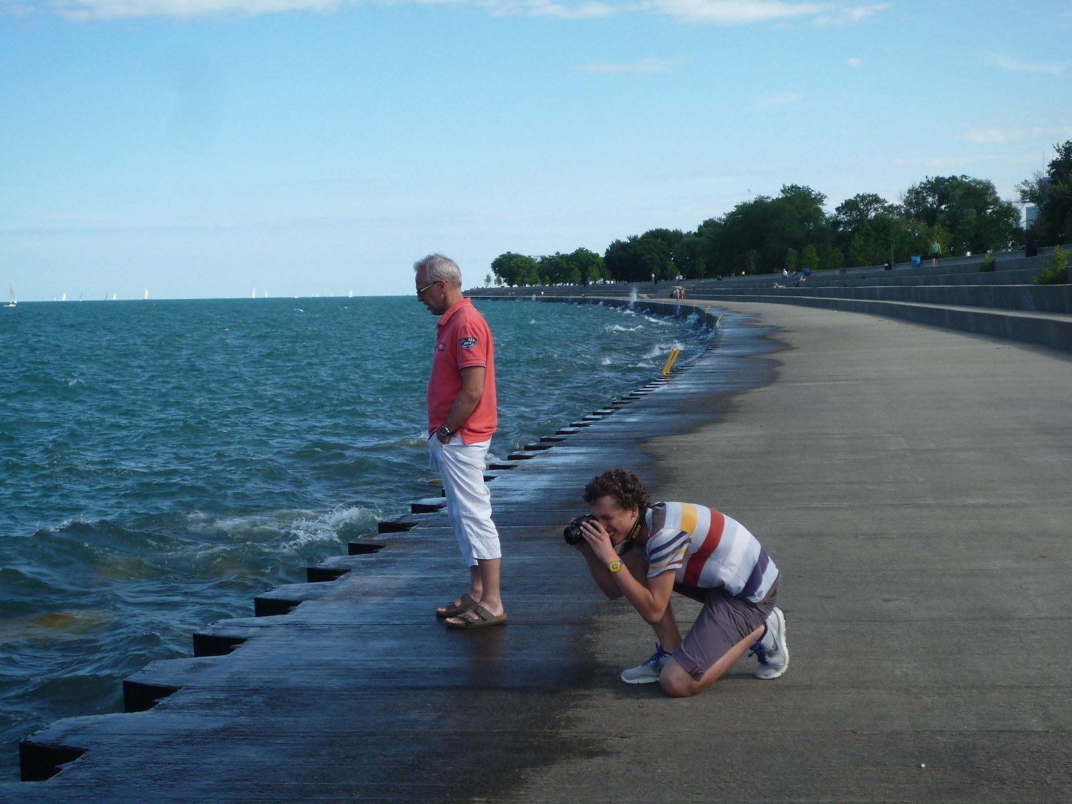 Waiting for the perfect picture opportunity