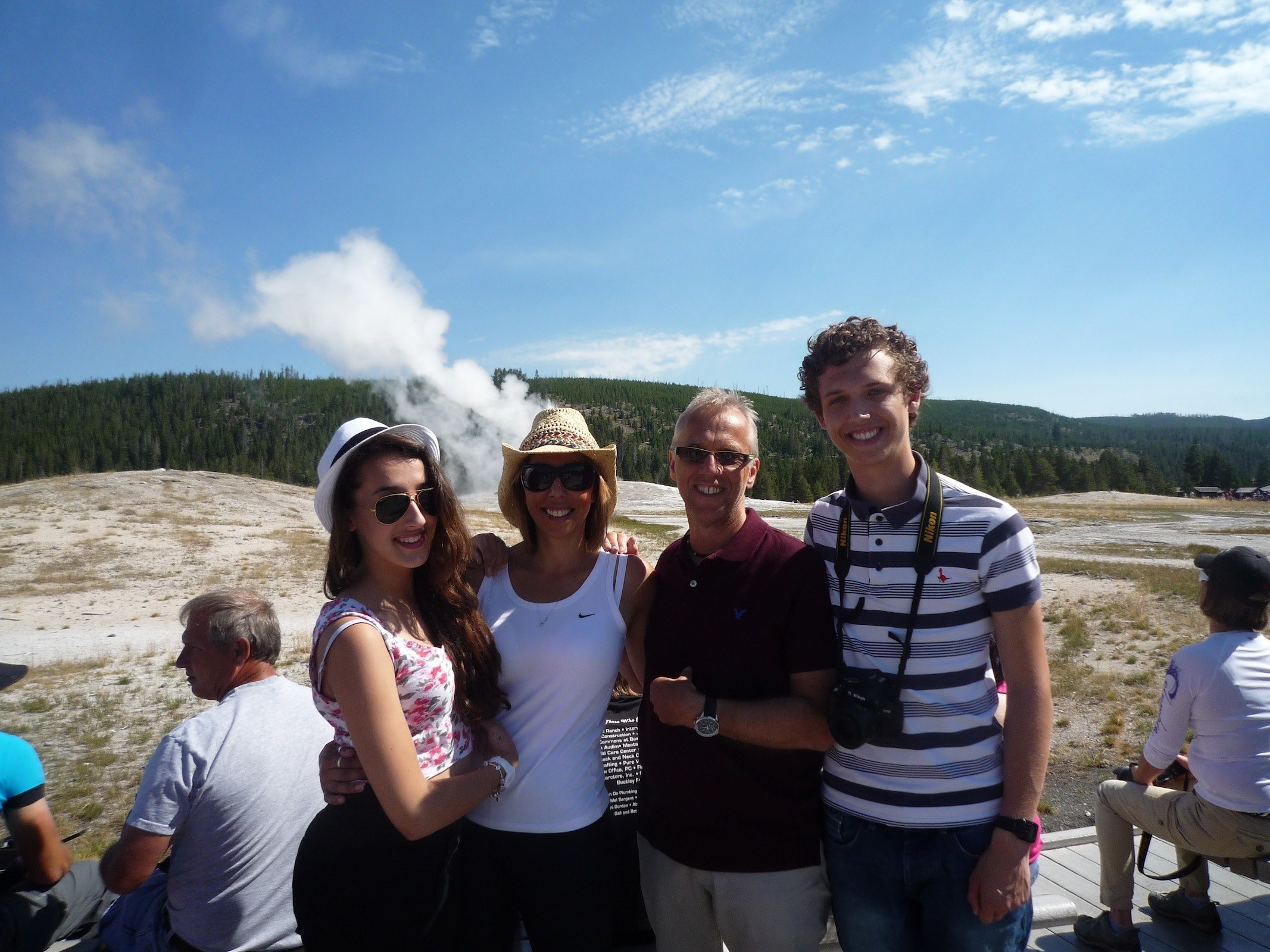 Just after it erupted